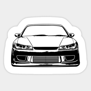 Nissan Silvia S15 Sketch Art Sticker